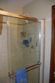 Old Guest Bathroom Shower