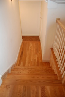 Hardwood Stairs to Attic Bedroom 