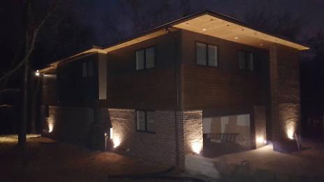 Frank Lloyd Wright Inspired Custom Home
